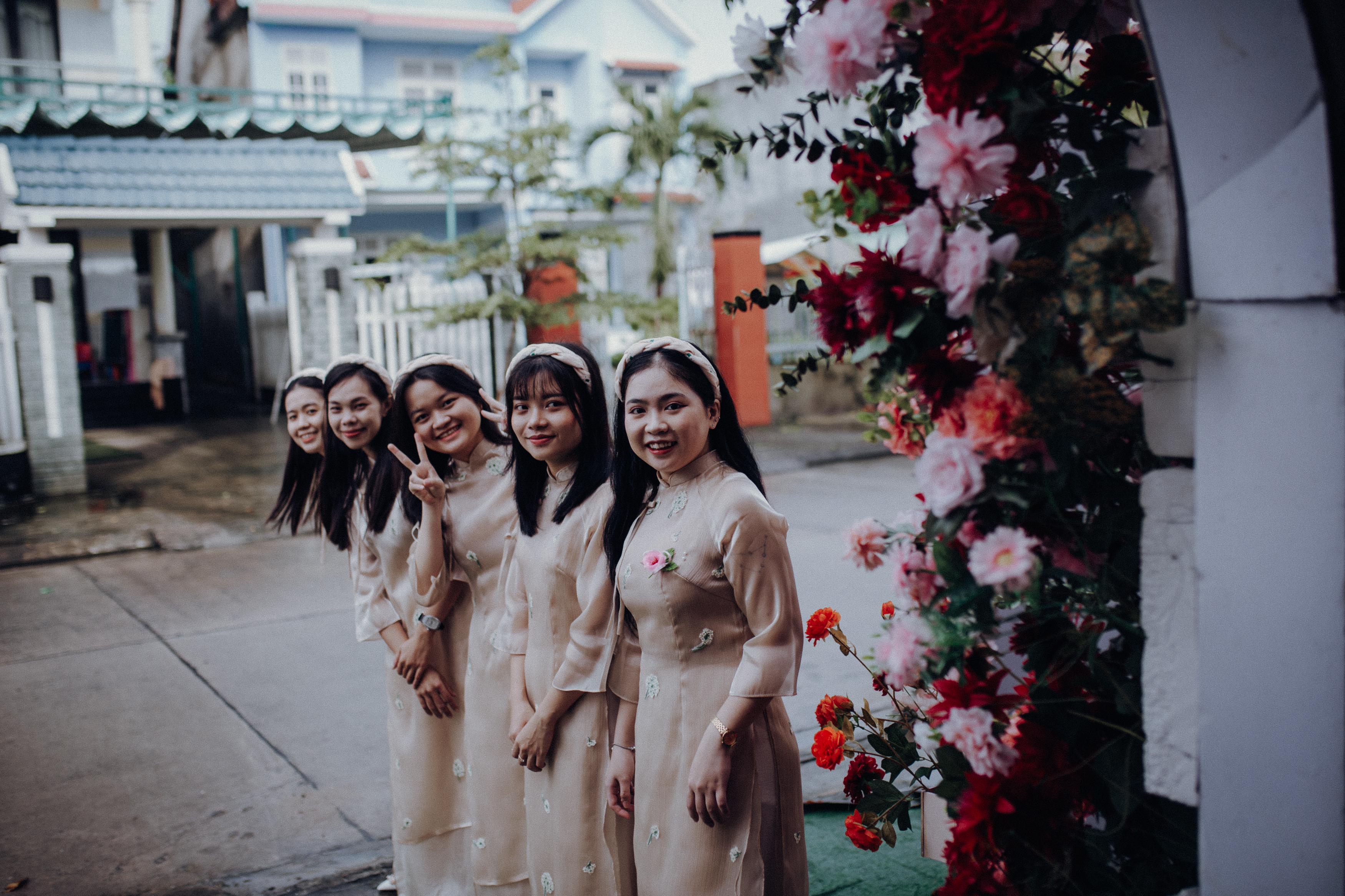 Duc & My, Vietnam Hochzeit, Hoi An, Dez 2022, Braut abholen
